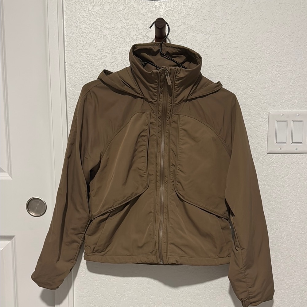 LULULEMON Brown Hooded Jacket
